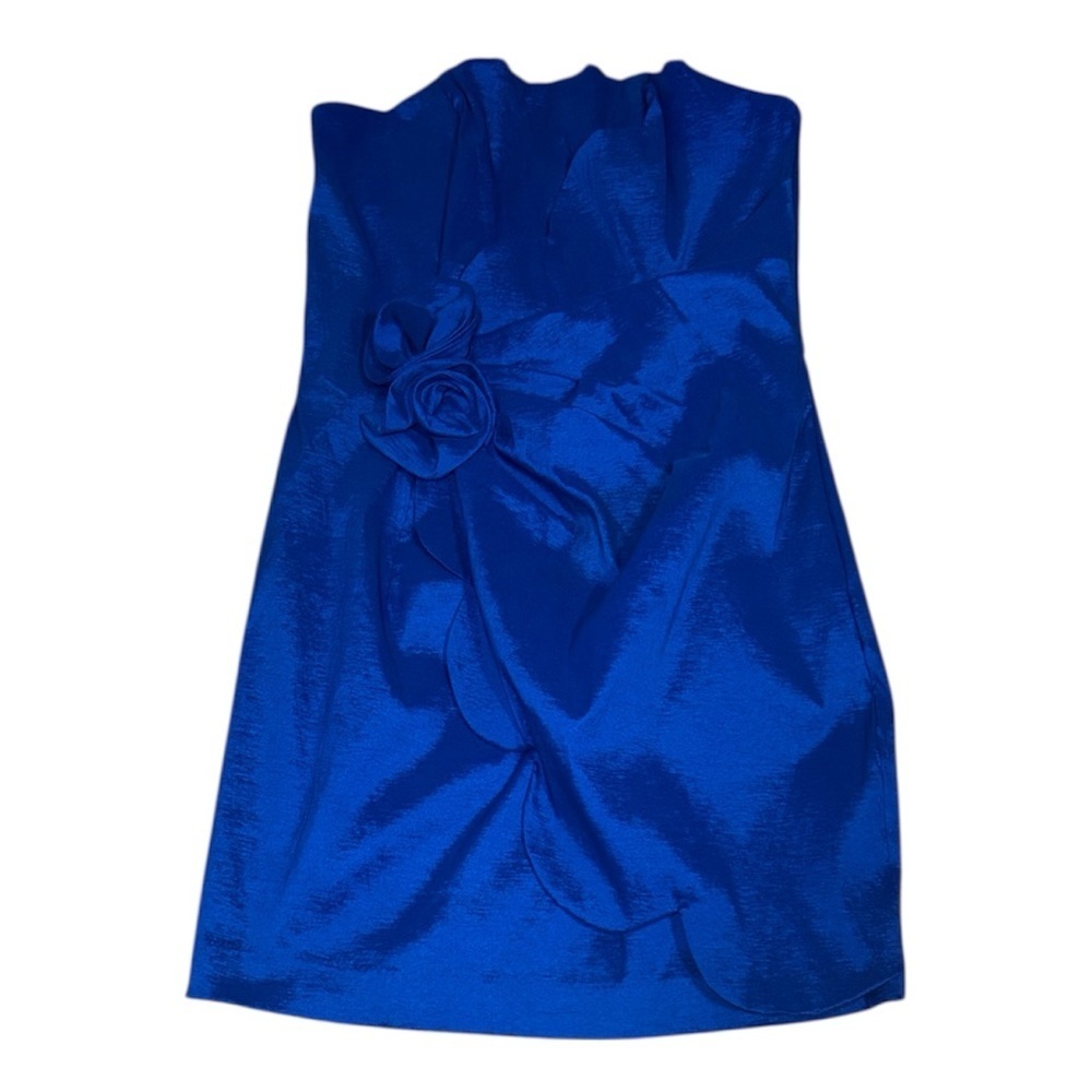 Caché Bright Blue Cocktail, semi formal Dress, 6